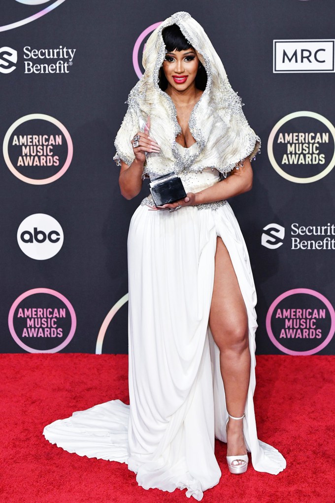 Cardi B Wins At The 2021 American Music Awards