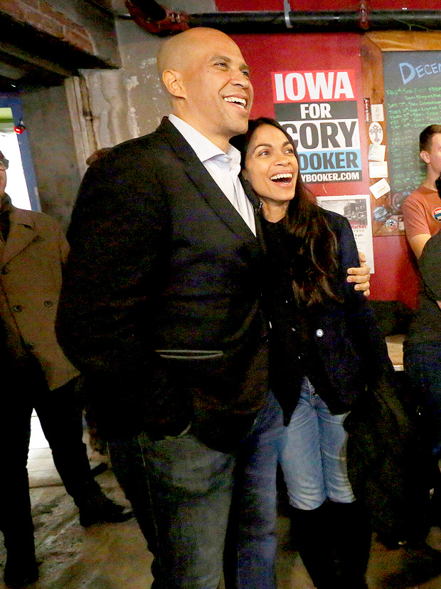 Cory Booker, Rosario Dawson