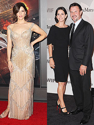 Neve Campbell, Courteney Cox, David Arquette