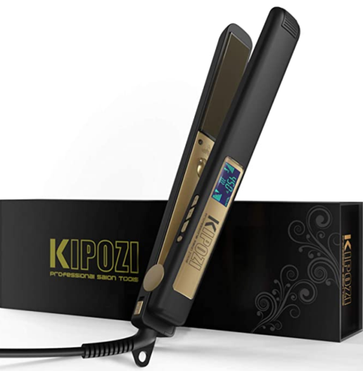 KIPOZI Professional Flat Iron Titanium 