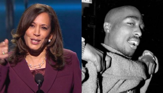 Kamala Harris, Tupac Shakur