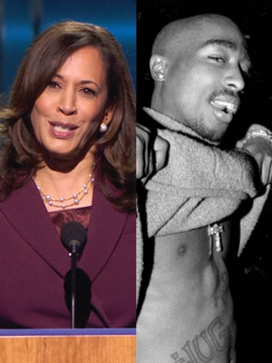 Kamala Harris, Tupac Shakur