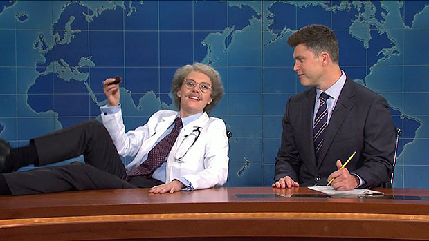 Kate McKinnon & Colin Jost