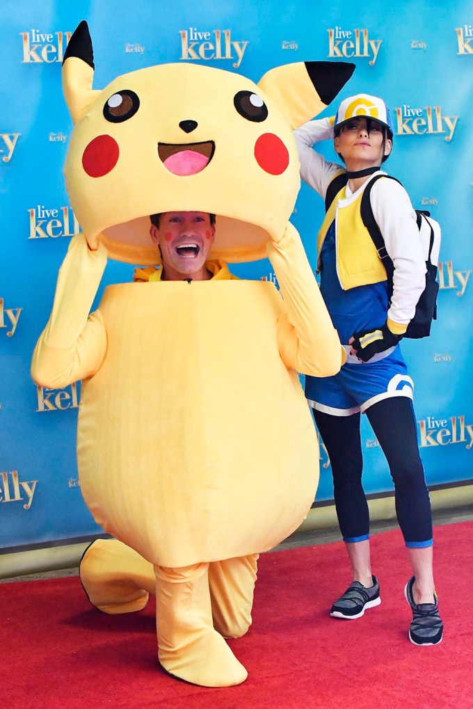 Kelly Ripa As Ash Ketchum