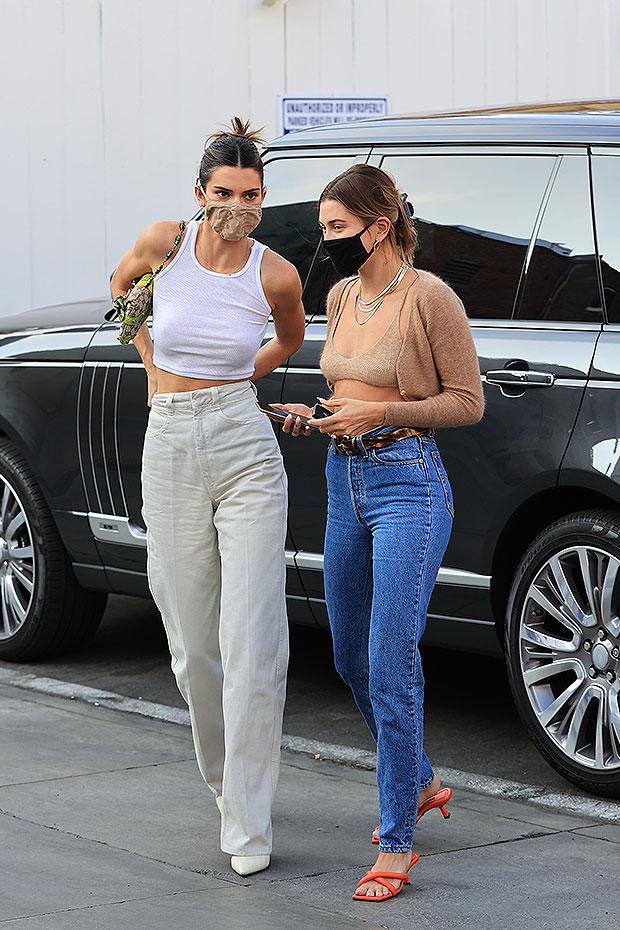 Kendall Jenner, Hailey Baldwin