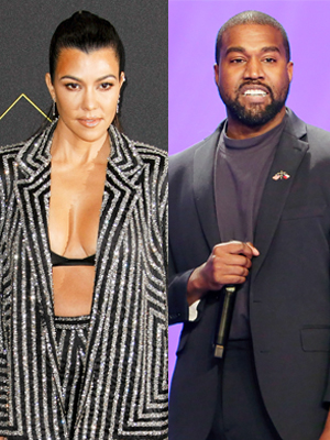 Kourtney Kardashian Kanye West