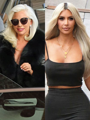 Lady Gaga, Kim Kardashian