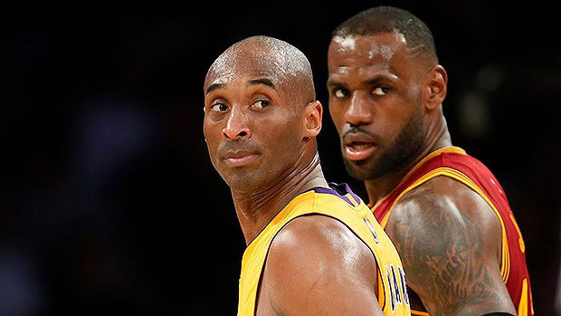 Kobe Bryant and LeBron James