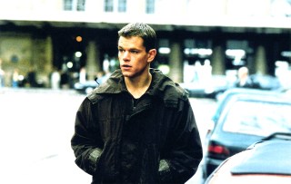 THE BOURNE IDENTITY, MATT DAMON, 2002, © UNIVERSAL