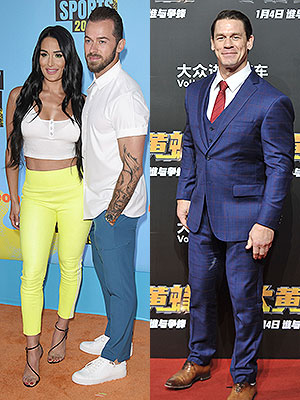 Nikki Bella and Artem Chigvintsev, John Cena