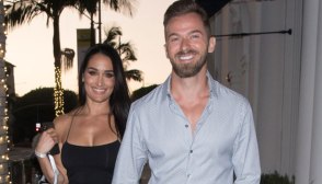 Nikki Bell and Artem Chigvinstev