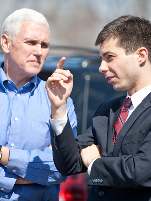 Mike Pence Pete Buttigieg