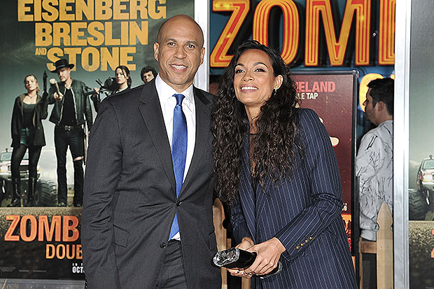 Cory Booker, Rosario Dawson