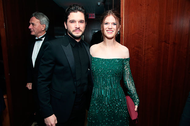 Kit Harington and Rose Leslie