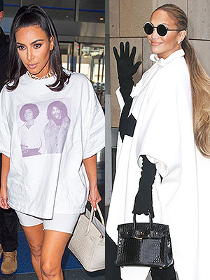 Kim Kardashian, Jennifer Lopez