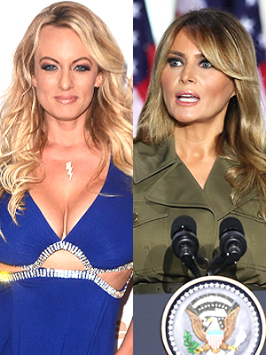 Stormy Daniels Melania Trump