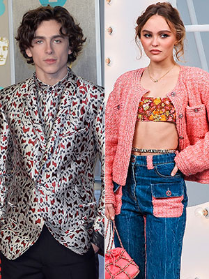 Timothee Chalamet, Lily-Rose Depp