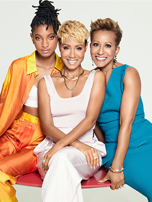 Willow Smith, Jada Pinkett Smith, Adrienne Banfield-Norris