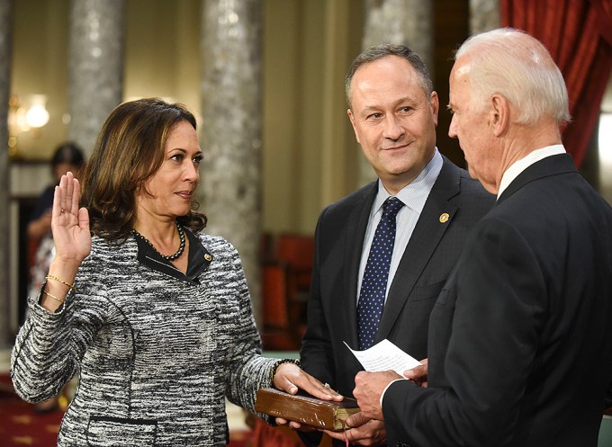 Kamala, Joe, and Doug