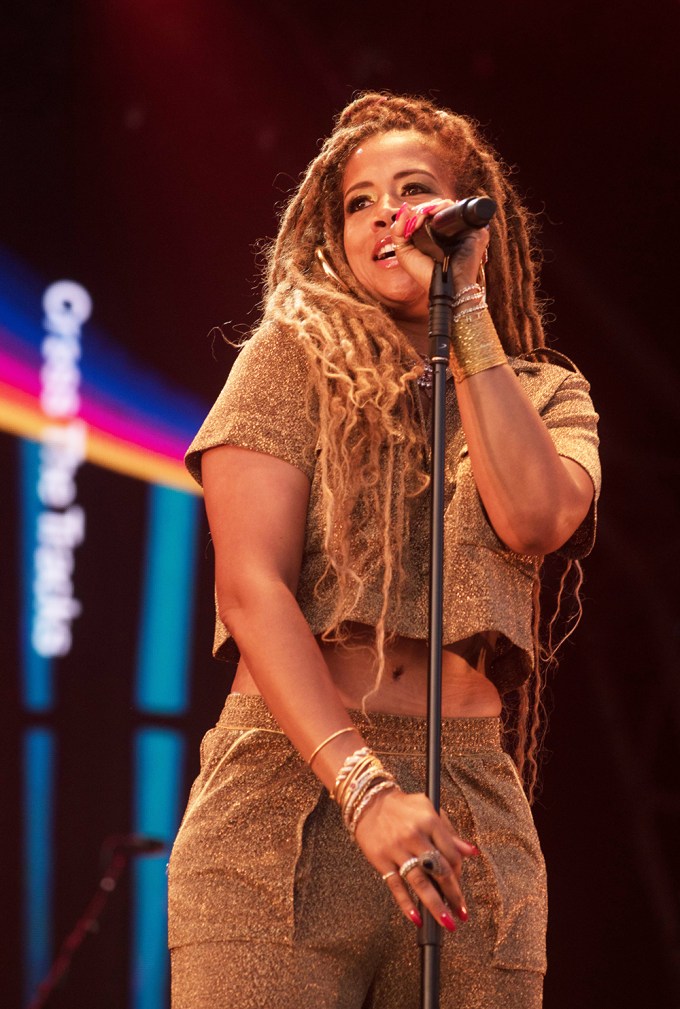 Kelis performs at Cross The Tracks