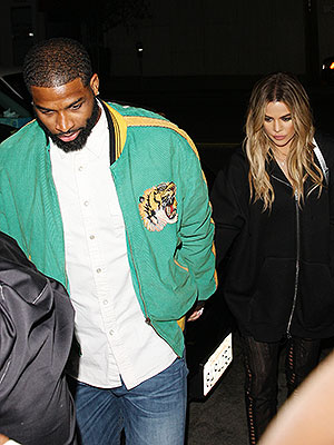 Khloe Kardashian and Tristan Thompson
