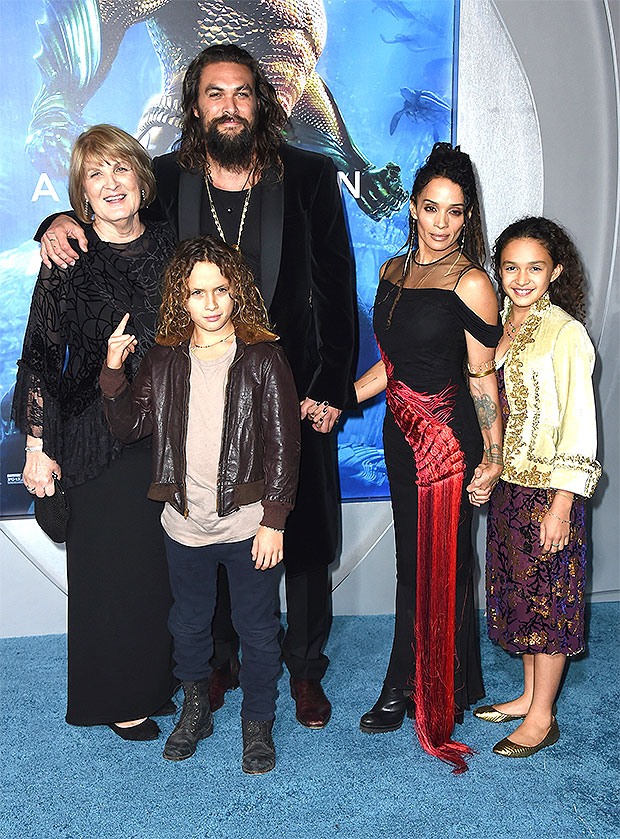 Jason Momoa & family