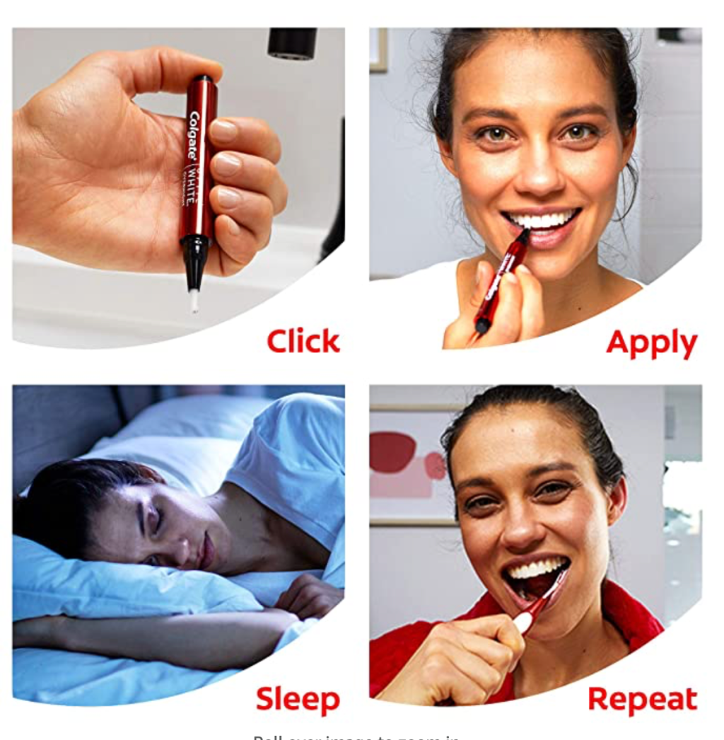 Colgate teeth whitening pen