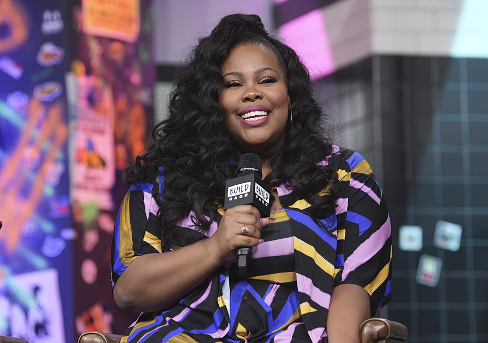 Actor Amber Riley participates in the BUILD Speaker Series to discuss the film "Nobody's Fool" at AOL Studios on Monday, Oct. 29, 2018, in New York. (Photo by Evan Agostini/Invision/AP