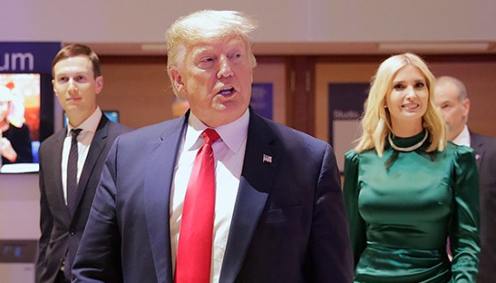 Donald Trump Ivanka Trump Jared Kushner