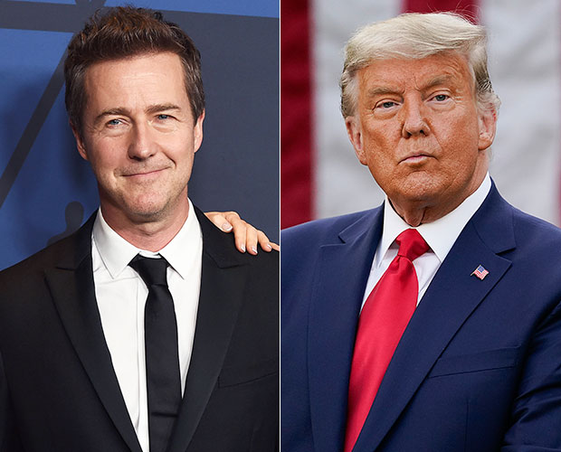 Ed Norton Donald Trump