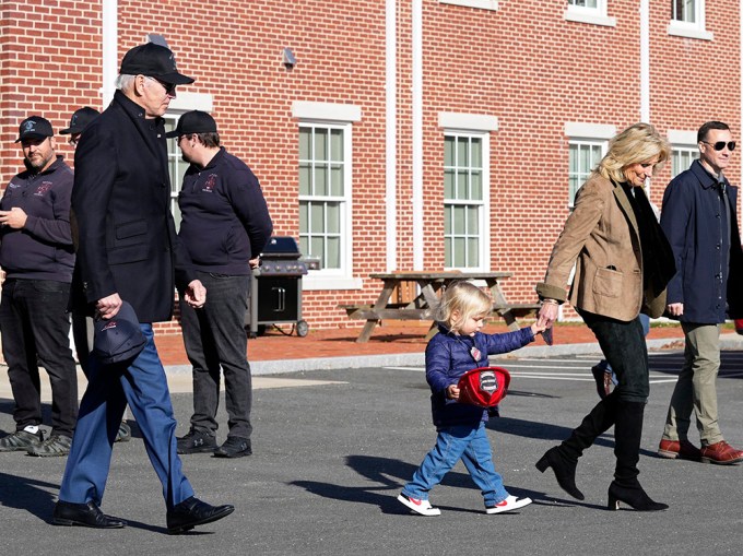 The Bidens & Beau In Nantucket