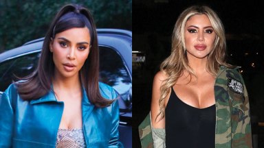 Kim Kardashian and Larsa Pippen