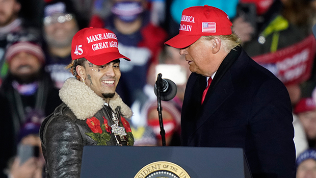 Lil Pump at Trump rally