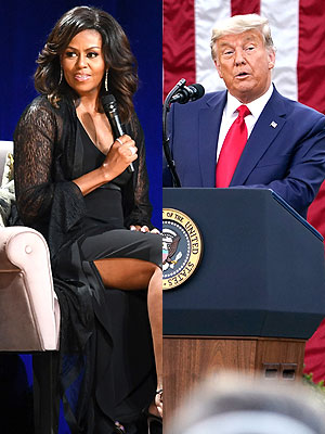 Donald Trump Michelle Obama
