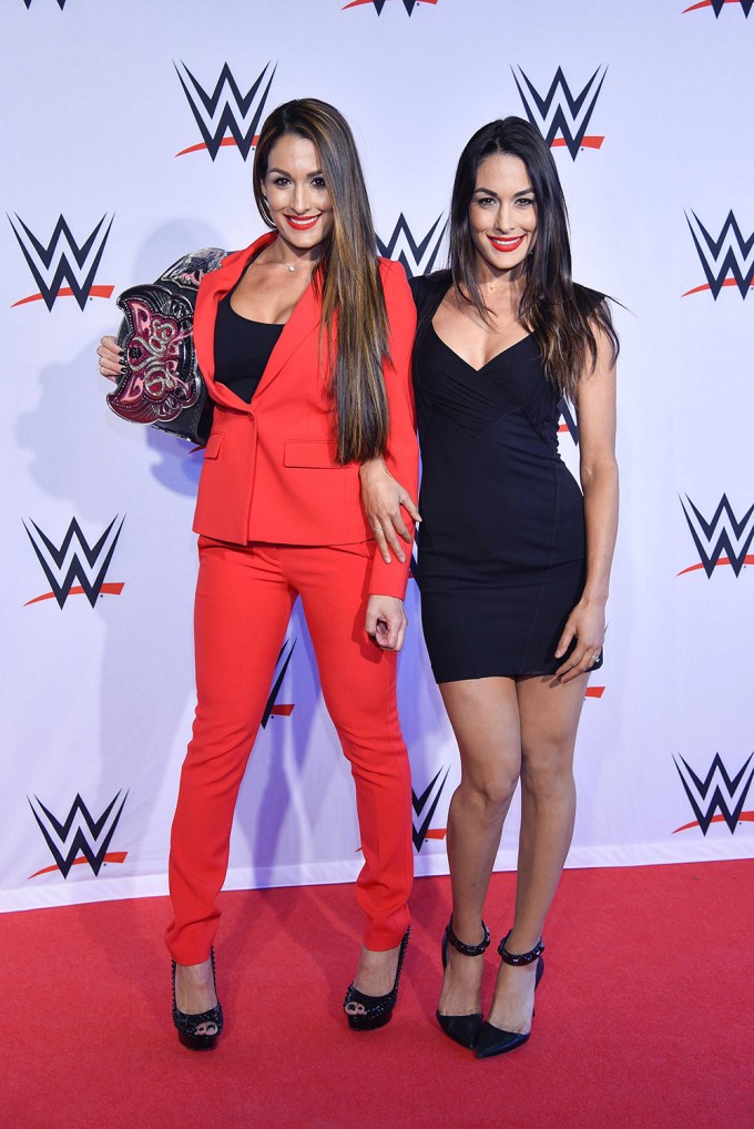 Nikki & Brie Garcia At WWE Live in Germany