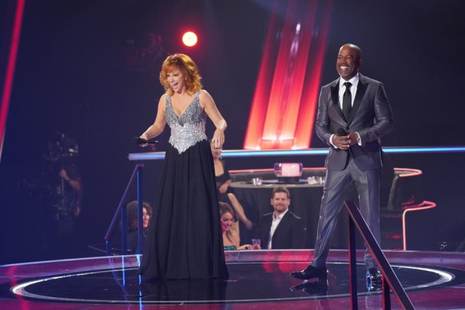 Reba McEntire and Darius Rucker