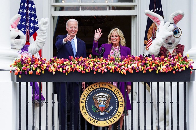 Joe & Jill Biden At The 2022 White House Easter Egg Roll