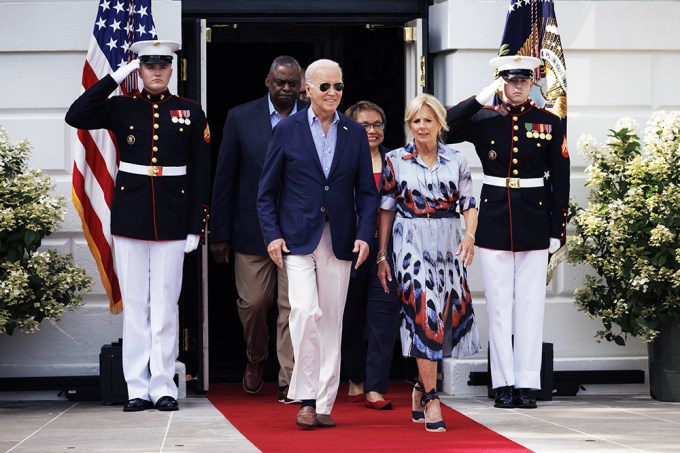 Joe & Jill Biden On Independence Day 2023