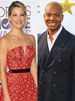 Ali Larter and Leonard Roberts