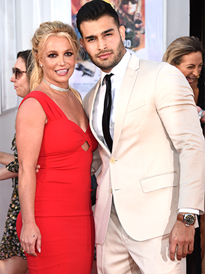 Britney Spears and Sam Asghari