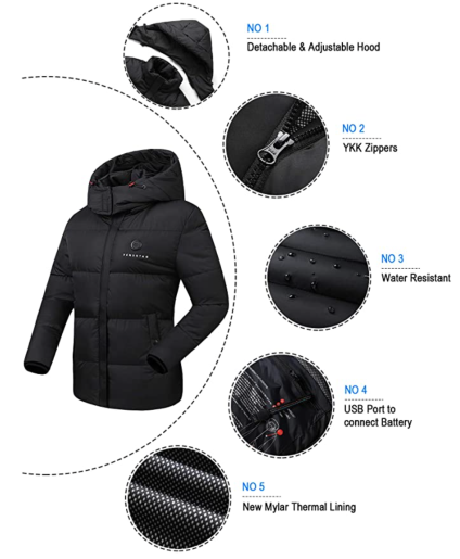 heated jacket for women