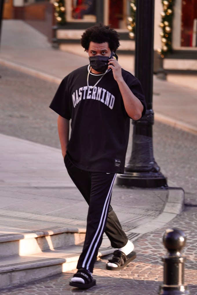 The Weeknd Shops Rodeo Drive