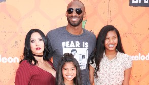 Vanessa & Kobe Bryant with their daughters