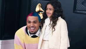 Chris Brown & daughter Royalty