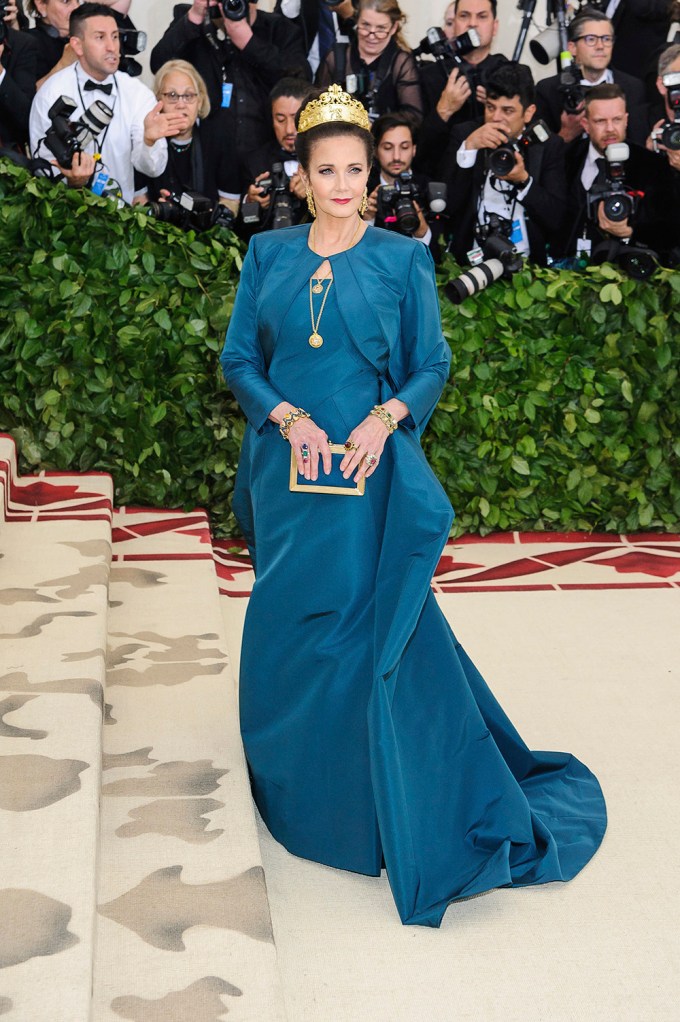 Lynda Carter at 2018 MET Gala