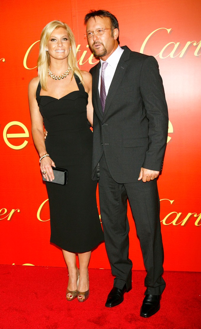 Tim McGraw & Faith Hill At The 2007 Cartier Love Party