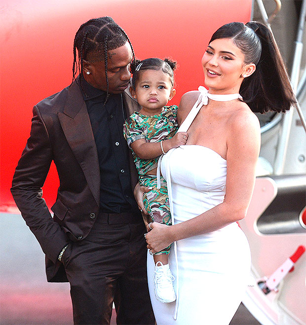 Travis Scott, Stormi Webster, Kylie Jenner