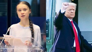 Greta Thunberg Donald Trump