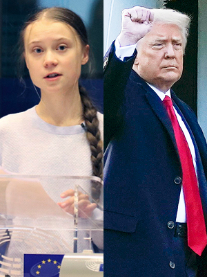 Greta Thunberg Donald Trump