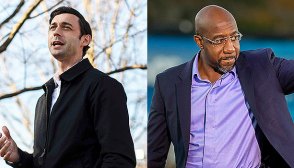 Raphael Warnock and Jon Ossoff